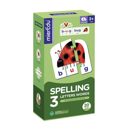 mierEdu MI English Brain - Spelling 3 Letters Words Puzzle