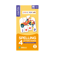mierEdu MI English Brain - Spelling 4 Letters Words Puzzle