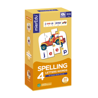 mierEdu MI English Brain - Spelling 4 Letters Words Puzzle
