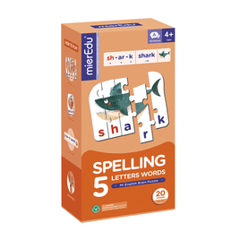 mierEdu MI English Brain - Spelling 5 Letters Words Puzzle