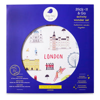 Jaq Jaq Bird - Coffret d'activités Stick it &amp; Go Cities of Wonder - Londres