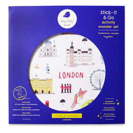 Jaq Jaq Bird - Cities of Wonder Stick it & Go Activity Set - London