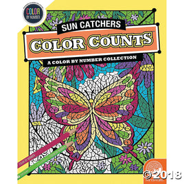 Mindware Colour By Numbers - Colour Counts Suncatchers - Dreampiece Educational Store