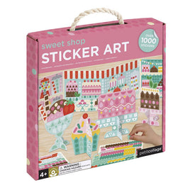 Petit Collage Sweets Sticker Mosaic Set
