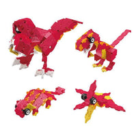 LaQ Dinosaur World T-REX - 4 Models, 300 Pieces - Dreampiece Educational Store