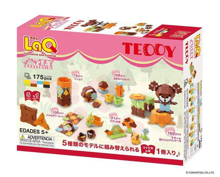 LaQ Sweet Collection TEDDY - 5 Models, 175 Pieces - Dreampiece Educational Store