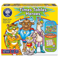 Orchard Toys- Times Tables Heroes Game