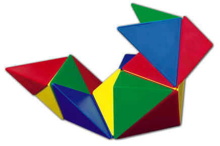 Popular Playthings - Tri Mags 24 Pcs Geometry Set - Dreampiece Educational Store