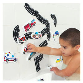 Edushape TubFun - Magic Creations: Traffic Fun (w/ Storage Net) - Dreampiece Educational Store