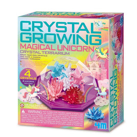 4M - Terrarium en cristal de licorne magique