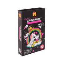 Tiger Tribe - Neon Colouring Set: Unicorns and Friends - Dreampiece Educational Store