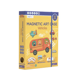 mierEdu Magnetic Art Case - Vehicles