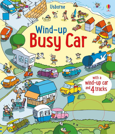 Usborne Wind-up Busy Car Book - Dreampiece Educational Store