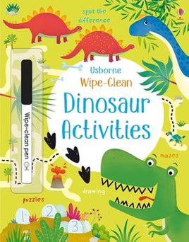 Usborne's Wipe-clean Dinosaur Activities