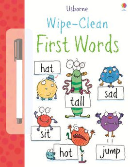Usborne's Wipe-clean First Words