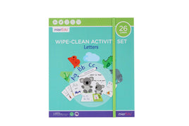mierEdu Wipe Clean Activity Set - Letters