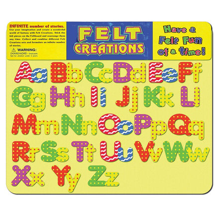 Alphabet Felt Creations - Dreampiece Educational Store