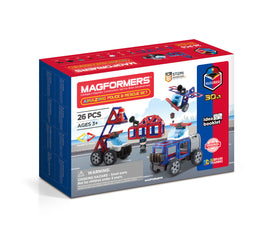 Magformers Amazing Police & Rescue Set - Dreampiece Educational Store