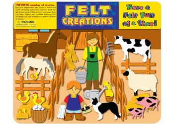 Felt Creations – Barn - Dreampiece Educational Store