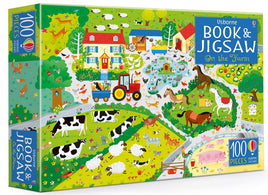 Usborne On the Farm Puzzle Book and Jigsaw - Dreampiece Educational Store