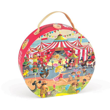 Janod - Circus Suitcase Puzzle - Dreampiece Educational Store