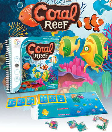 Smart Games: Coral Reef Magnetic Travel Games (2019 NEW!) - Dreampiece Educational Store