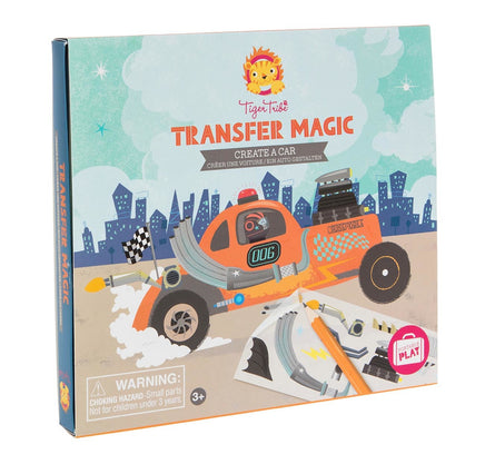 Tiger Tribe Transfer Magic - Create A Car - Dreampiece Educational Store