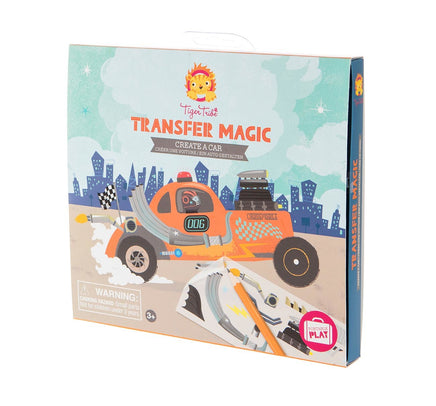Tiger Tribe Transfer Magic - Create A Car - Dreampiece Educational Store