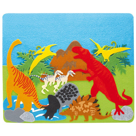 Prehistoric Dinosaurs Felt Creations 19 Pieces - Dreampiece Educational Store