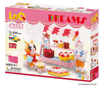 LaQ Sweet Collection DREAMS - 15 Models, 630 Pieces - Dreampiece Educational Store