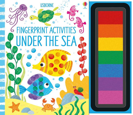 Usborne - Fingerprint Activities Under The Sea - Dreampiece Educational Store