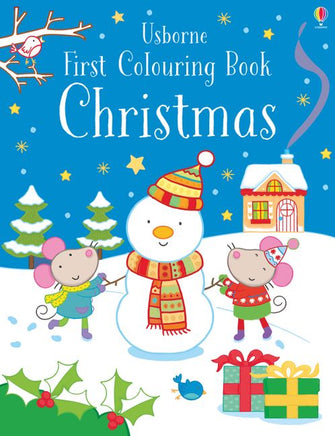 Usborne - First Colouring Book Christmas - Dreampiece Educational Store