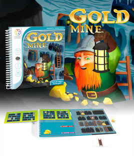 Smart Games: Goldmine Magnetic Travel Games - Dreampiece Educational Store