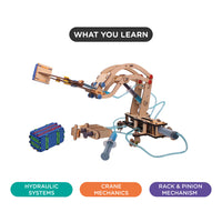Smartivity - Pump It Move It Hydraulic Crane - Dreampiece Educational Store