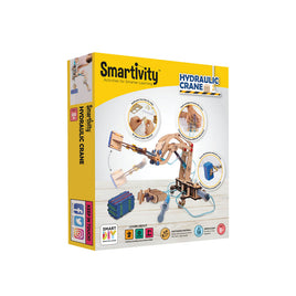 Smartivity - Pump It Move It Hydraulic Crane - Dreampiece Educational Store