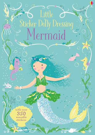 Usborne Little Sticker Dolly Dressing Mermaid - Dreampiece Educational Store