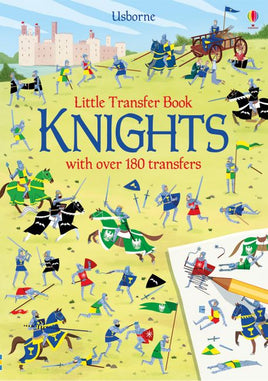 Usborne Little transfer book Knights - Dreampiece Educational Store