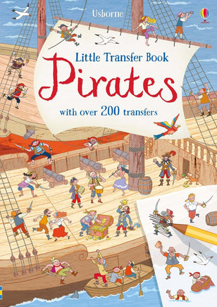 Usborne - Little transfer book pirates - Dreampiece Educational Store