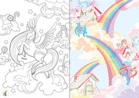 Usborne - Little transfer books unicorns - Dreampiece Educational Store