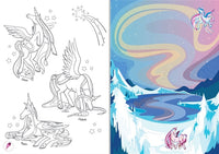 Usborne - Little transfer books unicorns - Dreampiece Educational Store