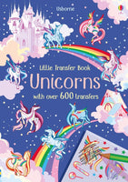 Usborne - Little transfer books unicorns - Dreampiece Educational Store