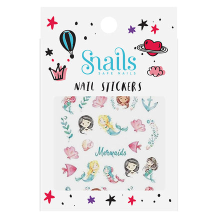 Snails Nail Sticker - Mermaids - Dreampiece Educational Store