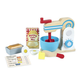 Melissa & Doug: Wooden Make-a-Cake Mixer Set - Dreampiece Educational Store
