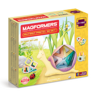 Magformers - Mon premier ensemble de 30 pastels