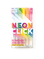Ooly Neon Click Scented Retractable Highlighters - Dreampiece Educational Store