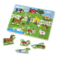 Melissa & Doug- Old MacDonald's Farm Sound Puzzle - Dreampiece Educational Store