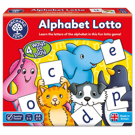 Orchard Toys- Alphabet Lotto Game - Dreampiece Educational Store