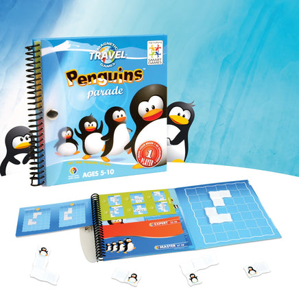 Smart Games: Penguins Parade Magnetic Travel Games - Dreampiece Educational Store