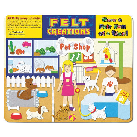 Pet Shop Felt Creations 51 Pieces - Dreampiece Educational Store