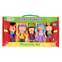 Fiesta Craft - Pinocchio Finger Puppet set - Dreampiece Educational Store